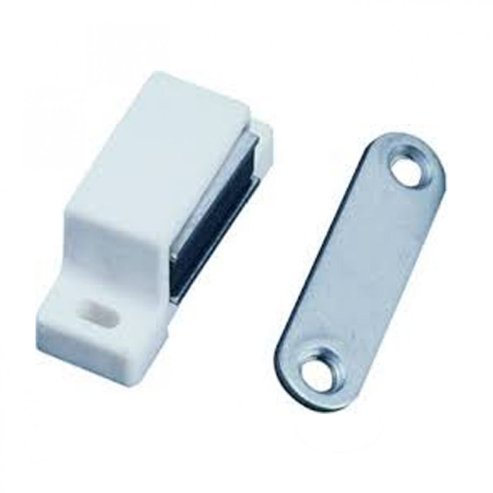 FjordOutdoor Magneetsnapper Kunststof Wit 46x15 4kg 2st.