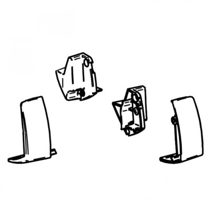 Thule Thule Eindkap Lead Rail LH+RH 5102