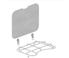 Thetford Thetford Hob 340/ 345 Glasplaat