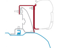 Fiamma Fiamma Ducato/Jumper/Boxer Roof Rail Alu-Line Kit H2-L2/L3 >2006 F45