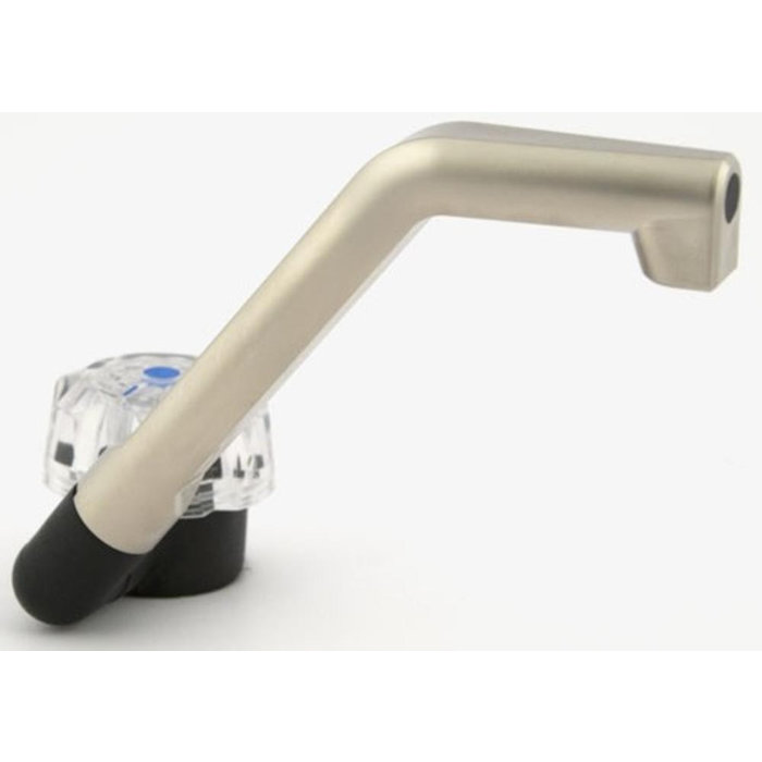 Reich Reich Waterkraan De Luxe 12V Mat Nikkel Grote Knop