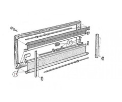 Dometic Dometic S3/ S4 Onderdelenset Binnenraam S3/S4
