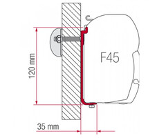 Fiamma Fiamma Adapter AS 350 F45