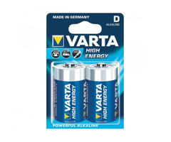Varta Varta High Energy Alkaline Batterij D-Cel LR20 2st.