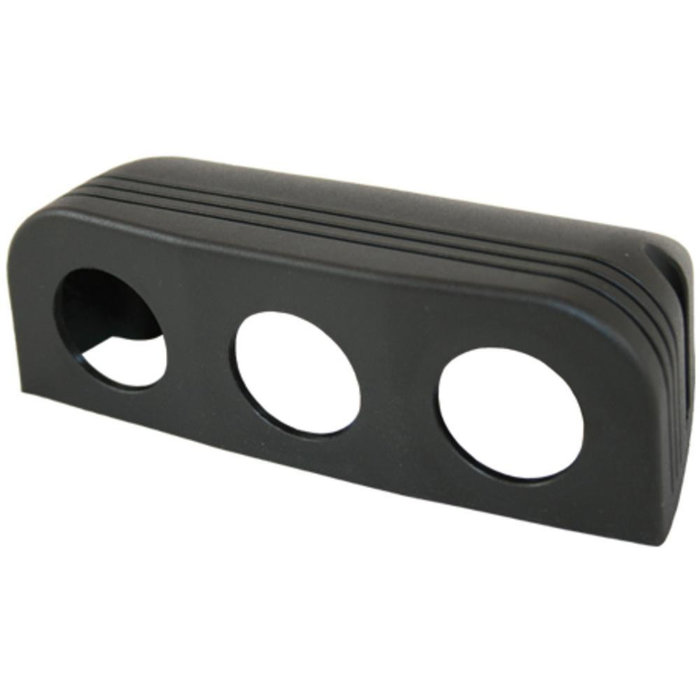 Fjord Outdoor Power Line Afdekraam 3-Vaks Opbouw Zwart