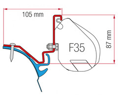 Fiamma Fiamma VW T6 Kepler Kit H1-L2 >2014 F35