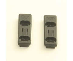 Polyplastic Vastzetplaat polyfix uitz./raamd. a 2 st