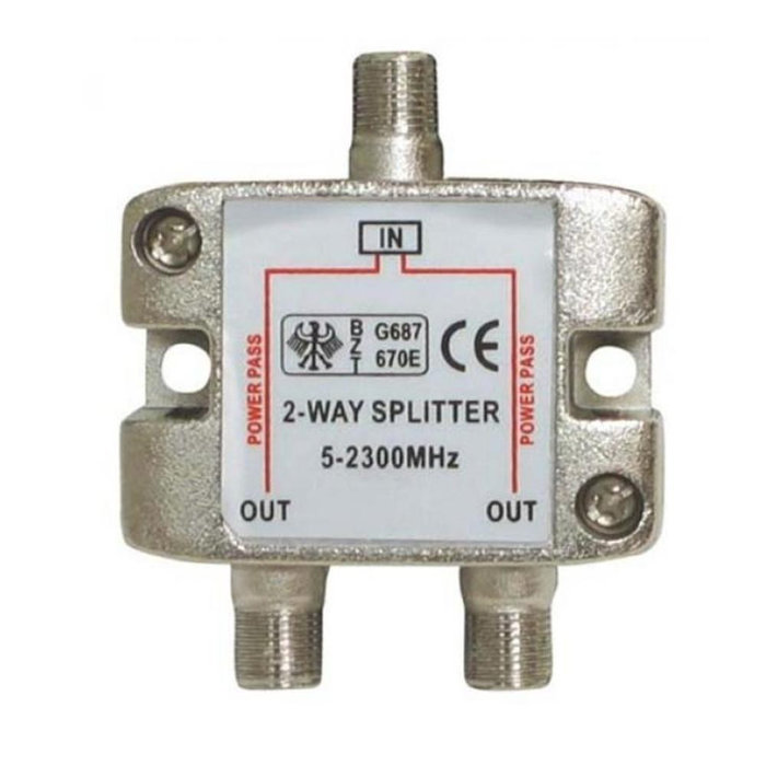 Fjord Outdoor Splitter 2 weg satelliet