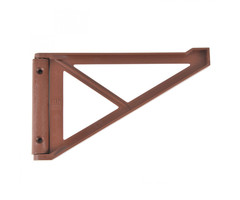 Fjord Outdoor 10 stuks Keukenbladhouder Bruin 200x80mm