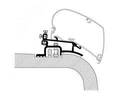Thule Thule Ducato/Jumper/Boxer Adapter 1994-2006