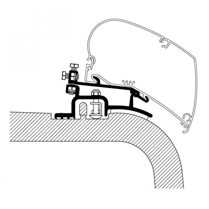 Thule Thule Ducato/Jumper/Boxer Adapter 1994-2006