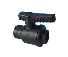 FjordOutdoor Aftapkraan zwart 20mm slangverbinding