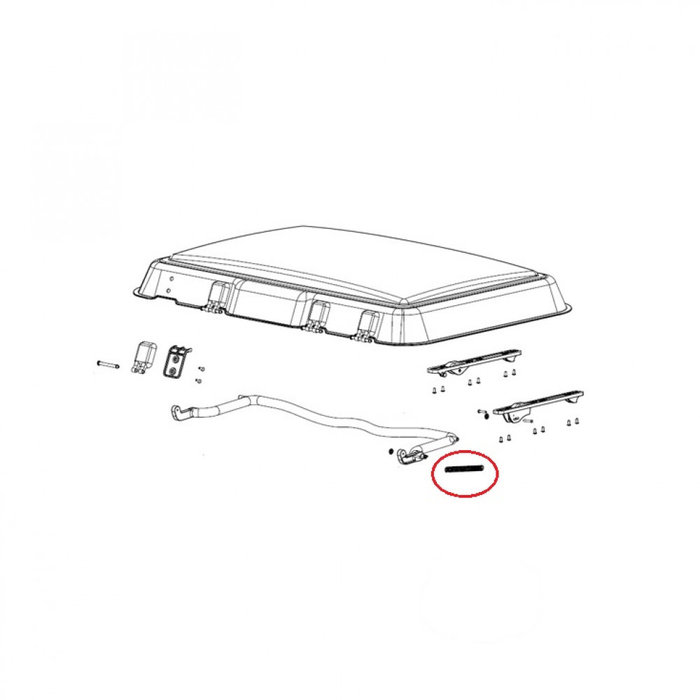 Dometic Dometic Midi Heki Verenset glaskoepel