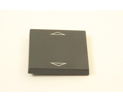 Presto Presto Afdekplaat Wipschakelaar Enkel Pijlen Ansor Switch S-20.000 Zwart