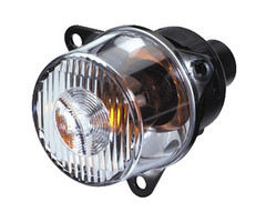 Hella Hella Knipperlicht met Oranje Gloeilamp 12V Rond Wit