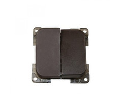 Presto Presto Wipschakelaar Dubbel Inbouw Bruin S-10.000