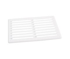 Fjord Outdoor Ventilatierooster Wit opbouw 24.5x17cm
