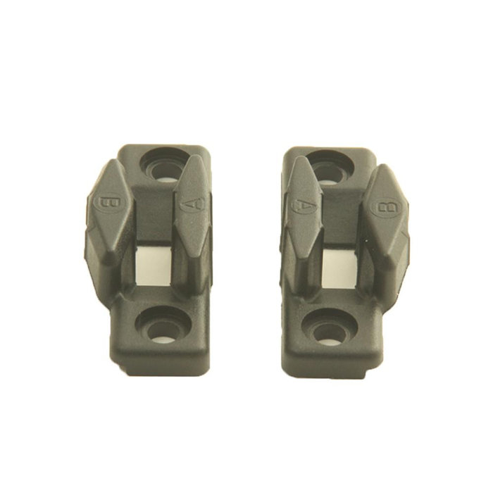 Polyplastic 10 stuks Vastzetplaat voor Polyfix