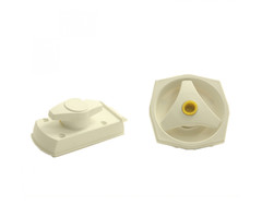 FjordOutdoor Deurslot Rond FF2 zonder Cilinder Rechts Wit