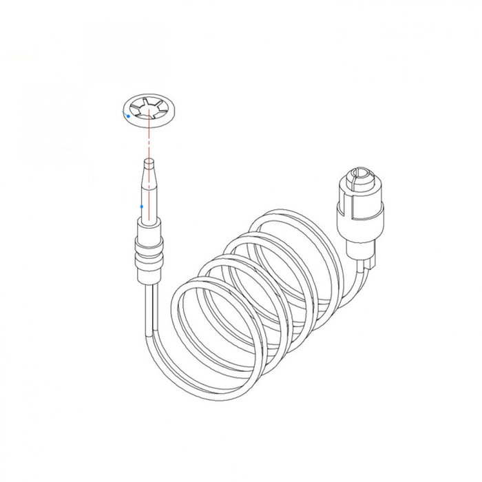 Dometic Dometic CU300 Thermokoppel Combi Oven 450mm