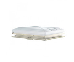 MPK MPK Dakluik 40x40cm Grijs Kader+Combirollo