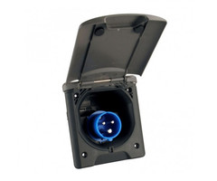 FjordOutdoor Inbouwstekkerdoos CEE Design 2014 Zwart