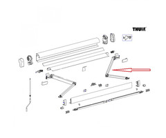 Thule Thule Knikarm RH 4900 4.00/4.50