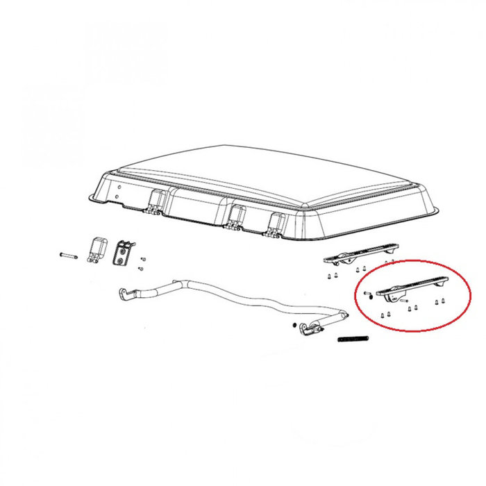 Dometic Dometic Midi Heki Montageframe