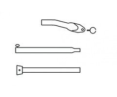 Campking Campking Aandrukstang 22/19 mm Premium