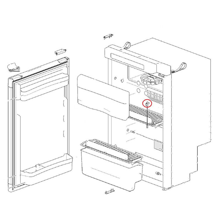 Thetford Thetford Sensor Houder Koelkast