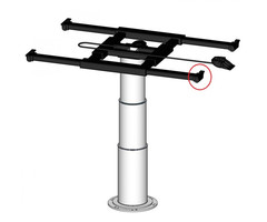 Ilse Ilse Tafelpoot Afdekkap 5593 SS8