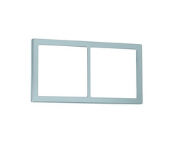 Presto Presto Afdekraam 2-Vaks S-20.000 Chroom Mat