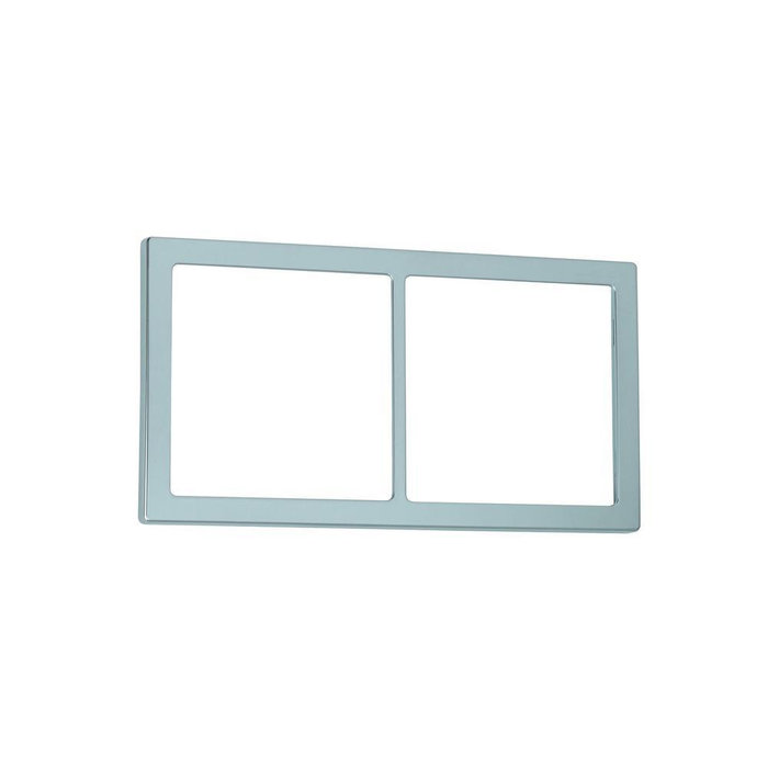 Presto Presto Afdekraam 2-Vaks S-20.000 Chroom Mat