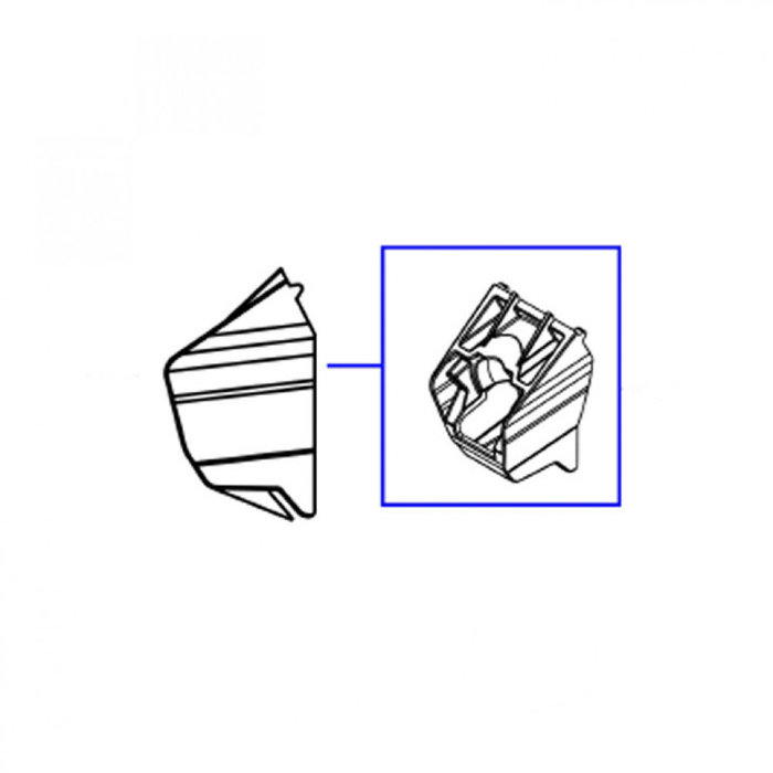 Thule Thule pos. block + tens rafter housing 6200 1+1pc