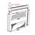 Dometic Combirollo 2000 Eindkap Links Creme