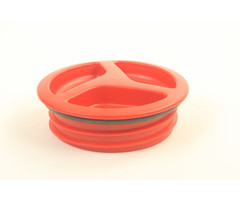 Fusion Deksel rood buitendraad S12-04