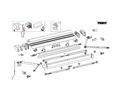 Thule Thule 6300 Plug & Gear Cover Wit