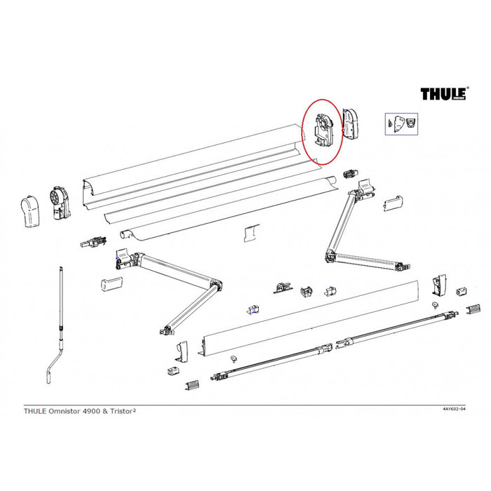 Thule Thule Binnenkap RH 4900