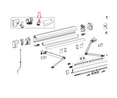 Thule Thule Crank Pin 12V Motor