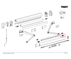 Thule Thule Connection Support Arm RH 5200
