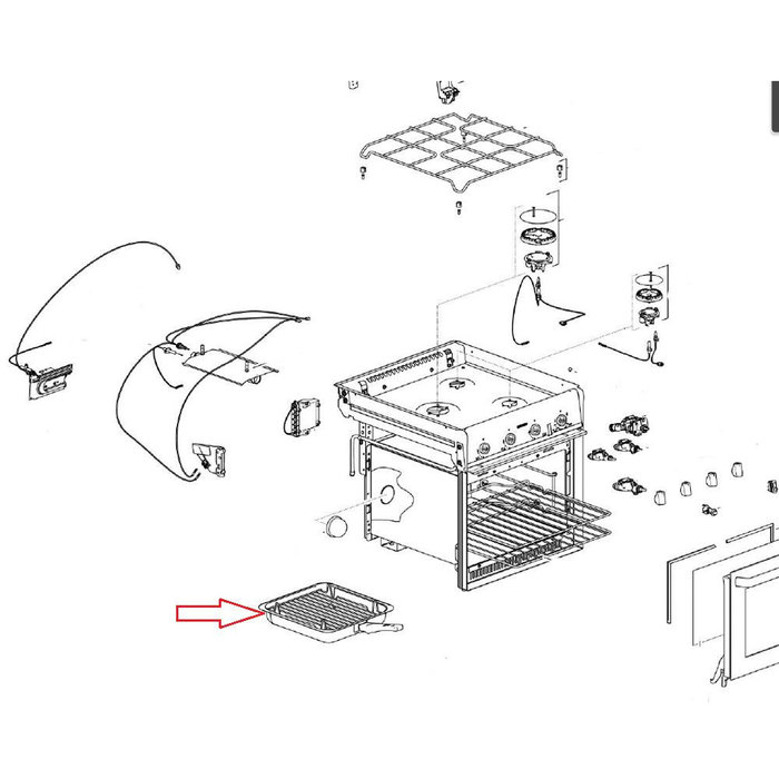 Thetford Thetford Triplex Oven Grillpan