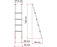 Fiamma Fiamma Ladder Deluxe 4B