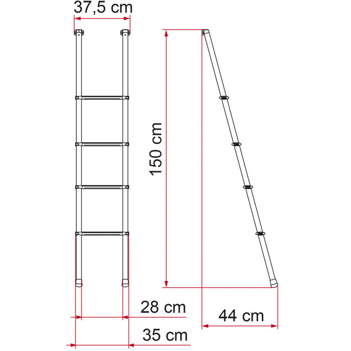 Fiamma Fiamma Ladder Deluxe 4B