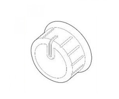 Thetford Thetford Komfoor Knoppen set BNK/BK 6st  Aspire 2