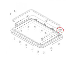 Dometic Dometic Heki 3 Scharniervergrendeling