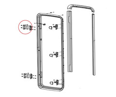 Dometic Dometic CaraD-R Deurslot