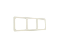 Presto 5 stuks Presto Afdekraam 3-Vaks S-10.000 Wit