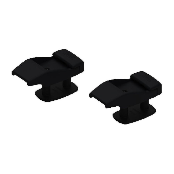 Fiamma Fiamma Wall Brackets Plastic Deep Black 2st.