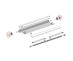 Thule Thule Endcap Main Housing Bottom L+R 3200