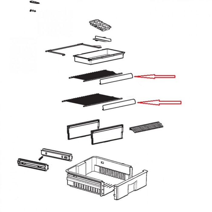 Dometic Dometic RML9431 Houder Rooster